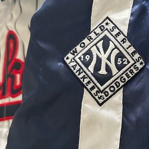 New York Yankee Jacket is excellent condition size small